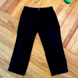 GAP Girlfriend Black Khakis